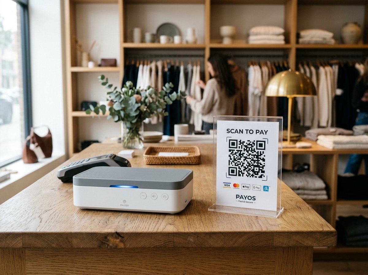 Smart Payment Soundbox & QR Stand